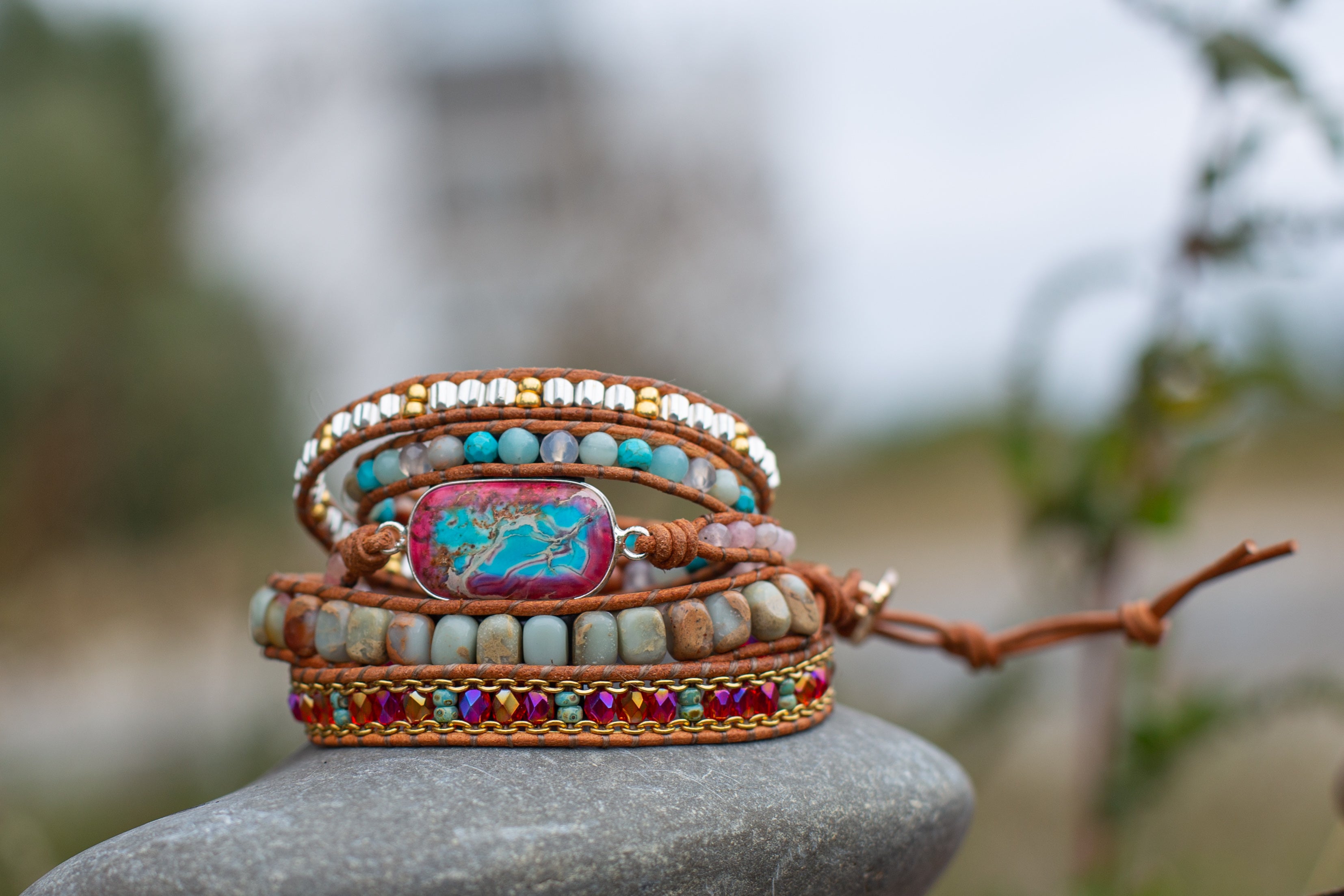 CARNAVAL POSITIEVE ENERGIE WIKKEL ARMBAND