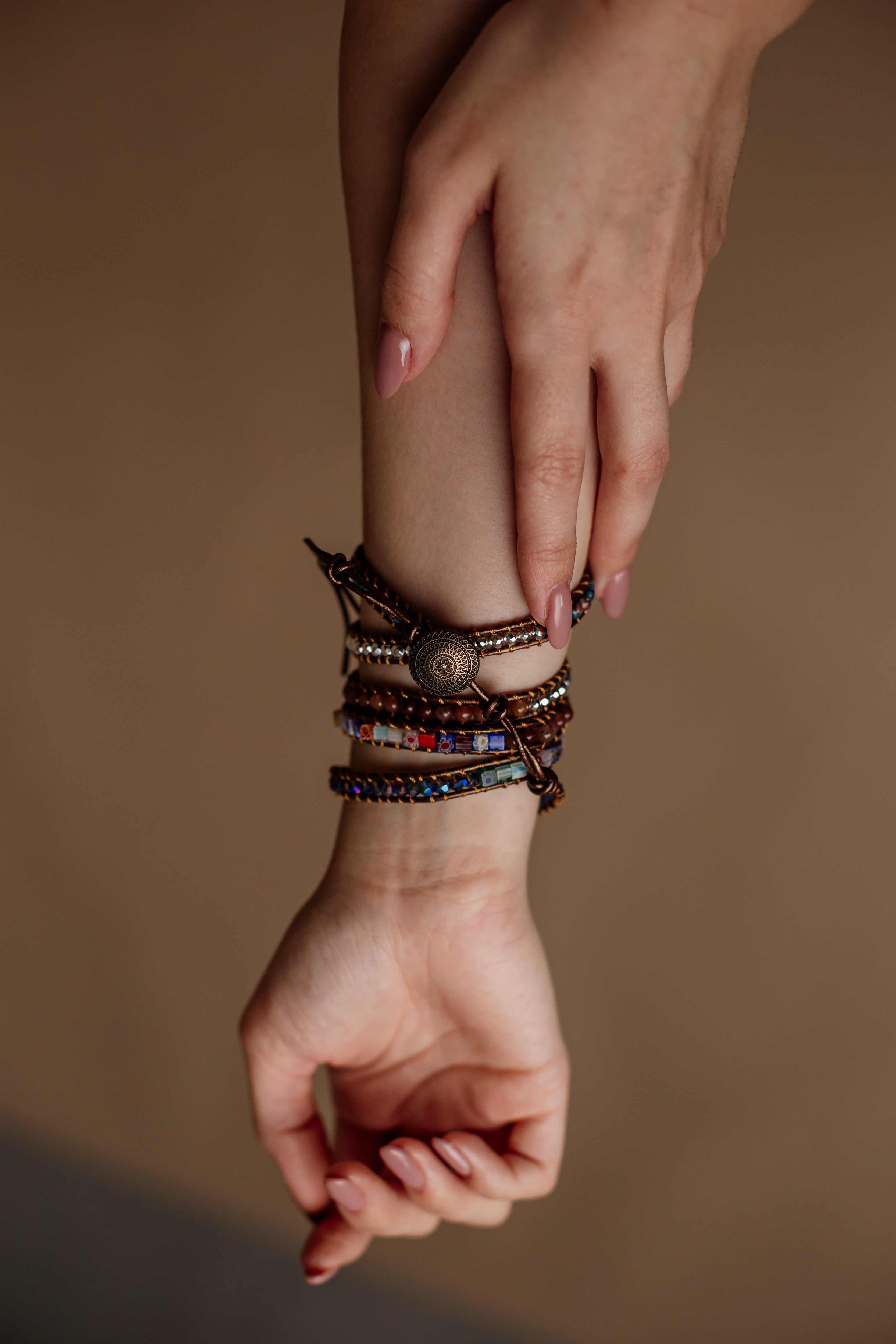 IMPERIAL BLOEMEN BESCHERMENDE WIKKELARMBAND