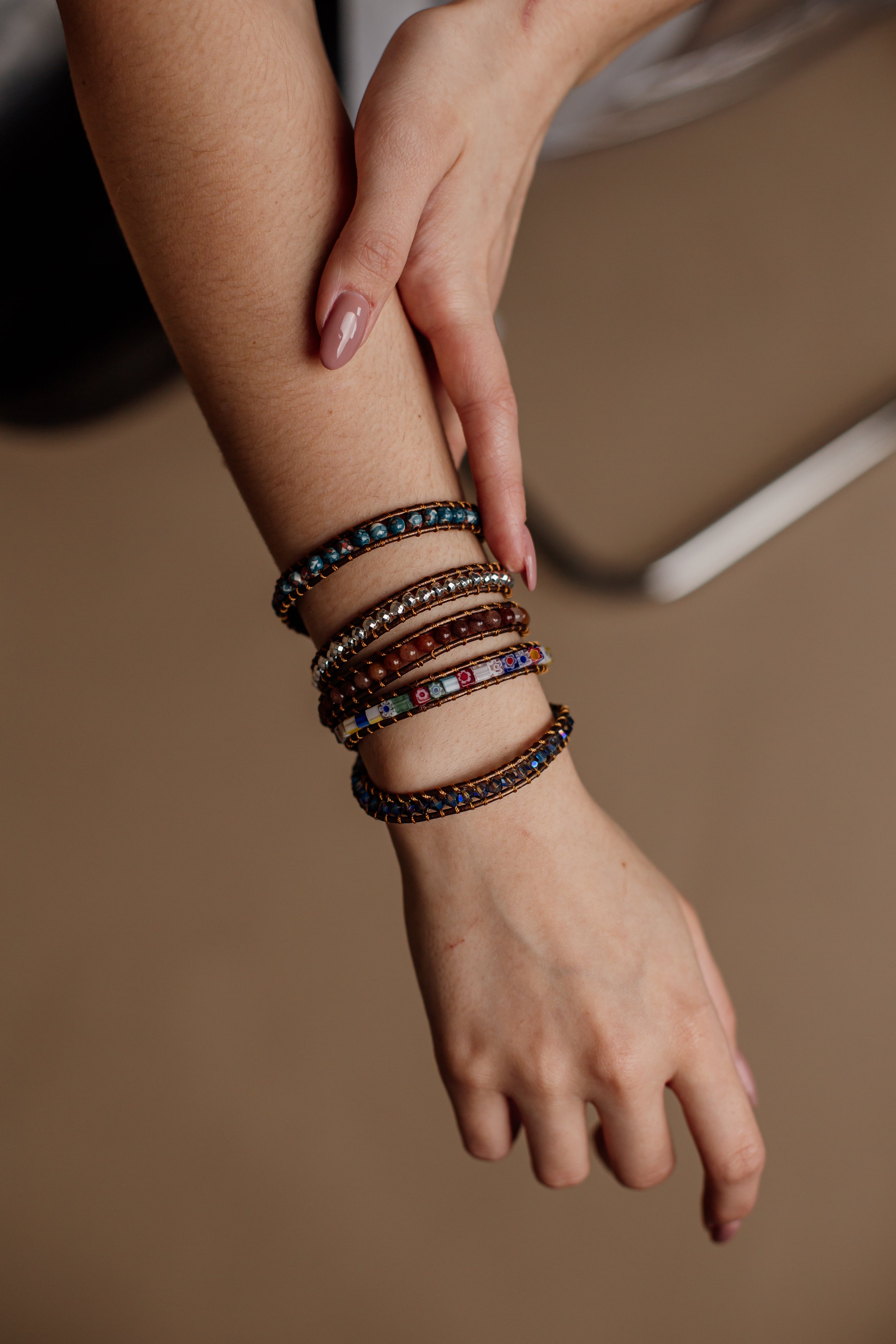 IMPERIAL BLOEMEN BESCHERMENDE WIKKELARMBAND