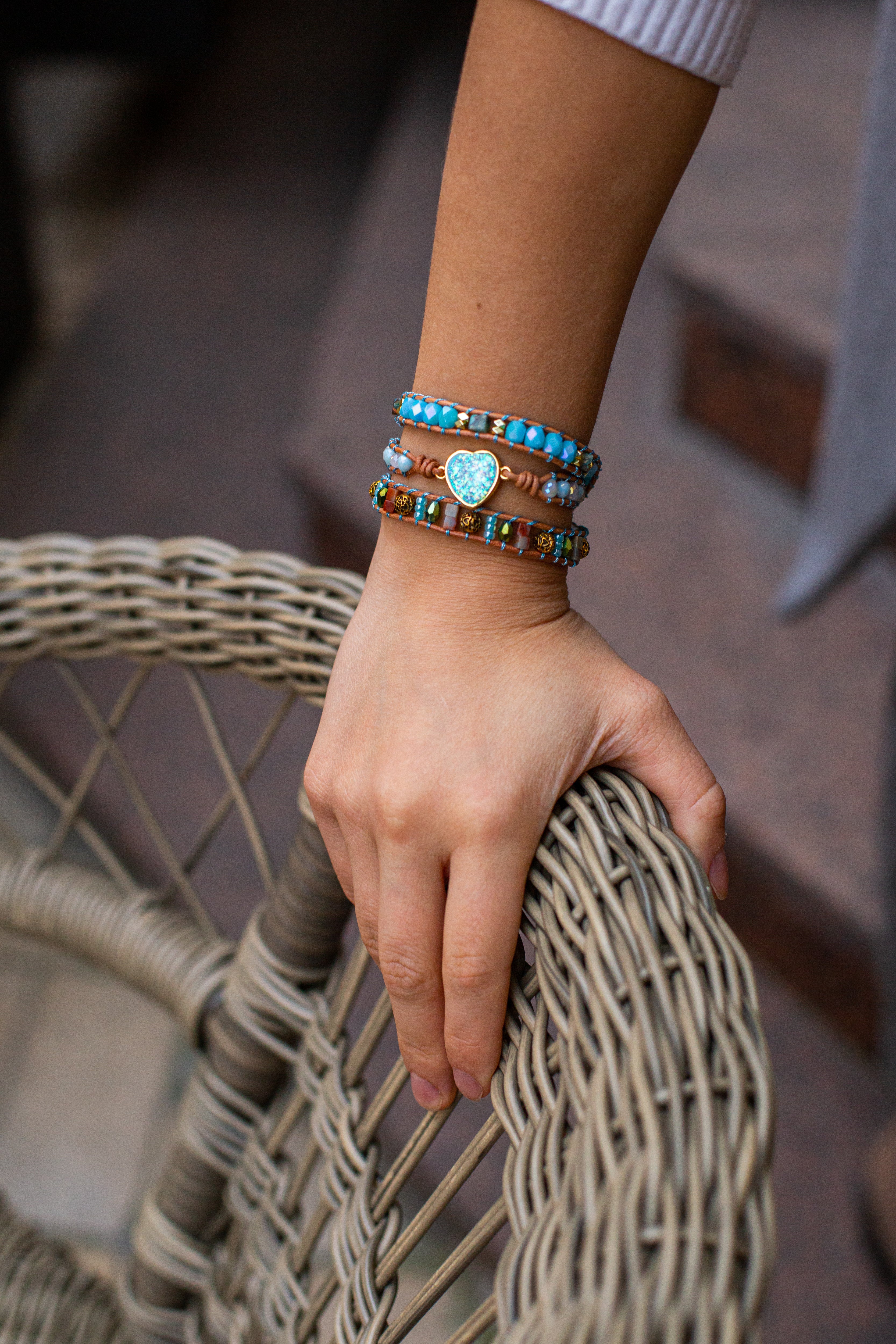 DIEPE DETOX OPAAL HART ARMBAND