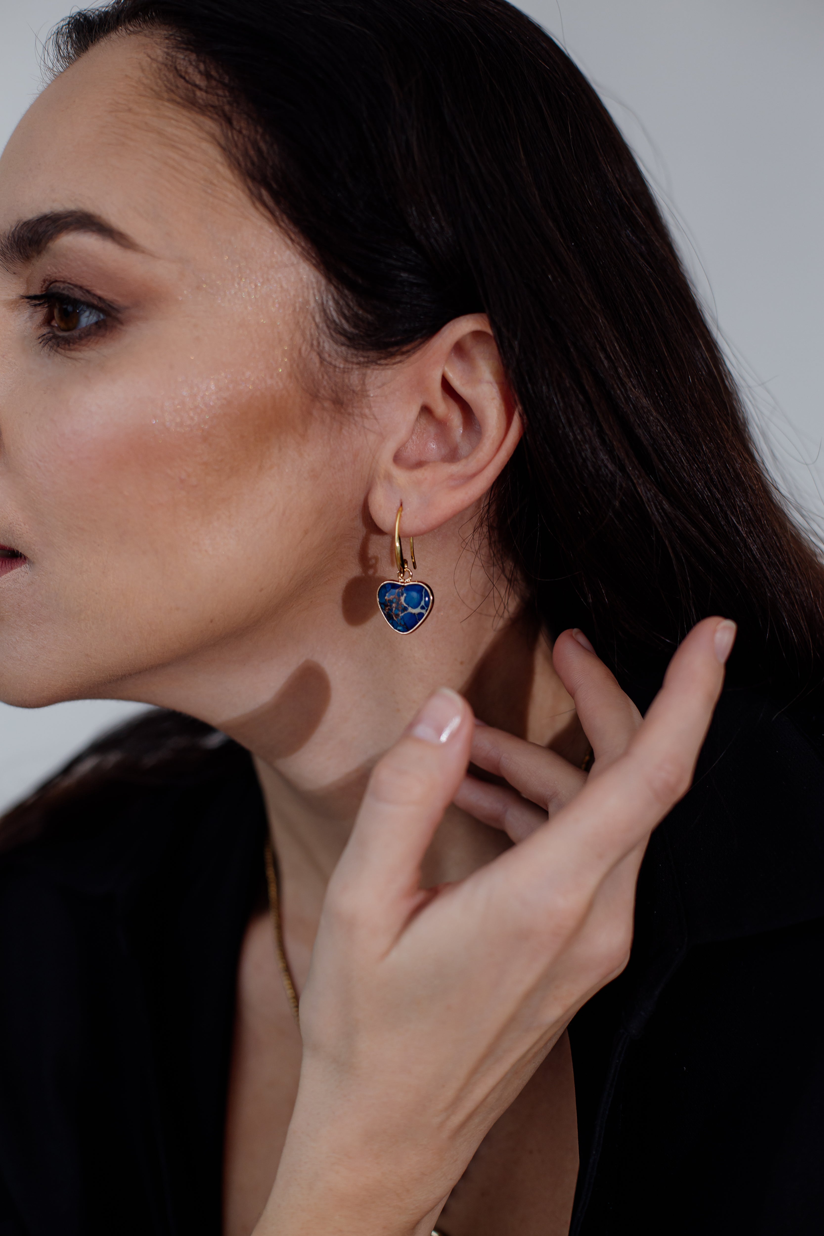 KLASSIEKE HARTVORMIGE OORBELLEN