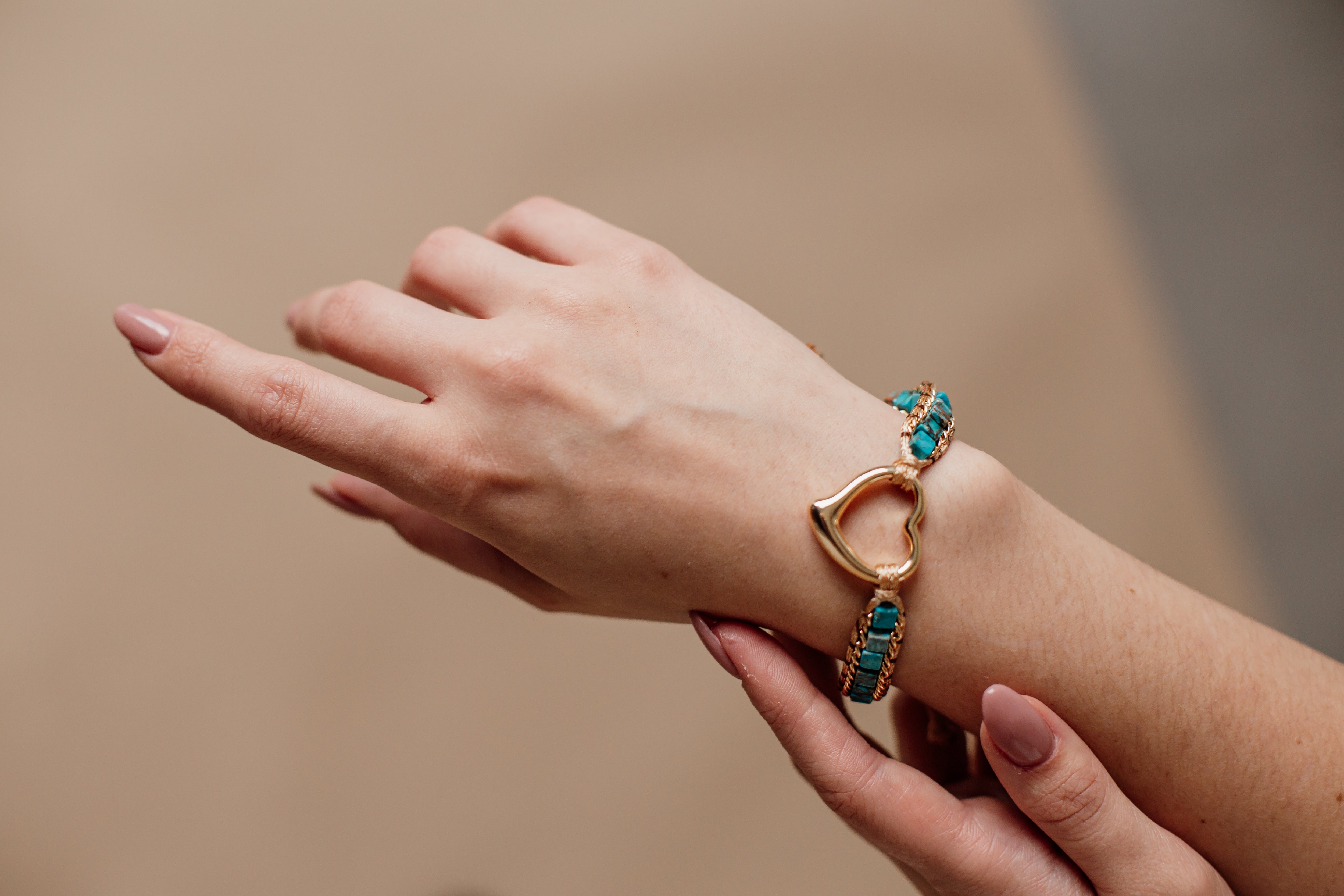 ZACHT HART JASPIS KRALEN ARMBAND