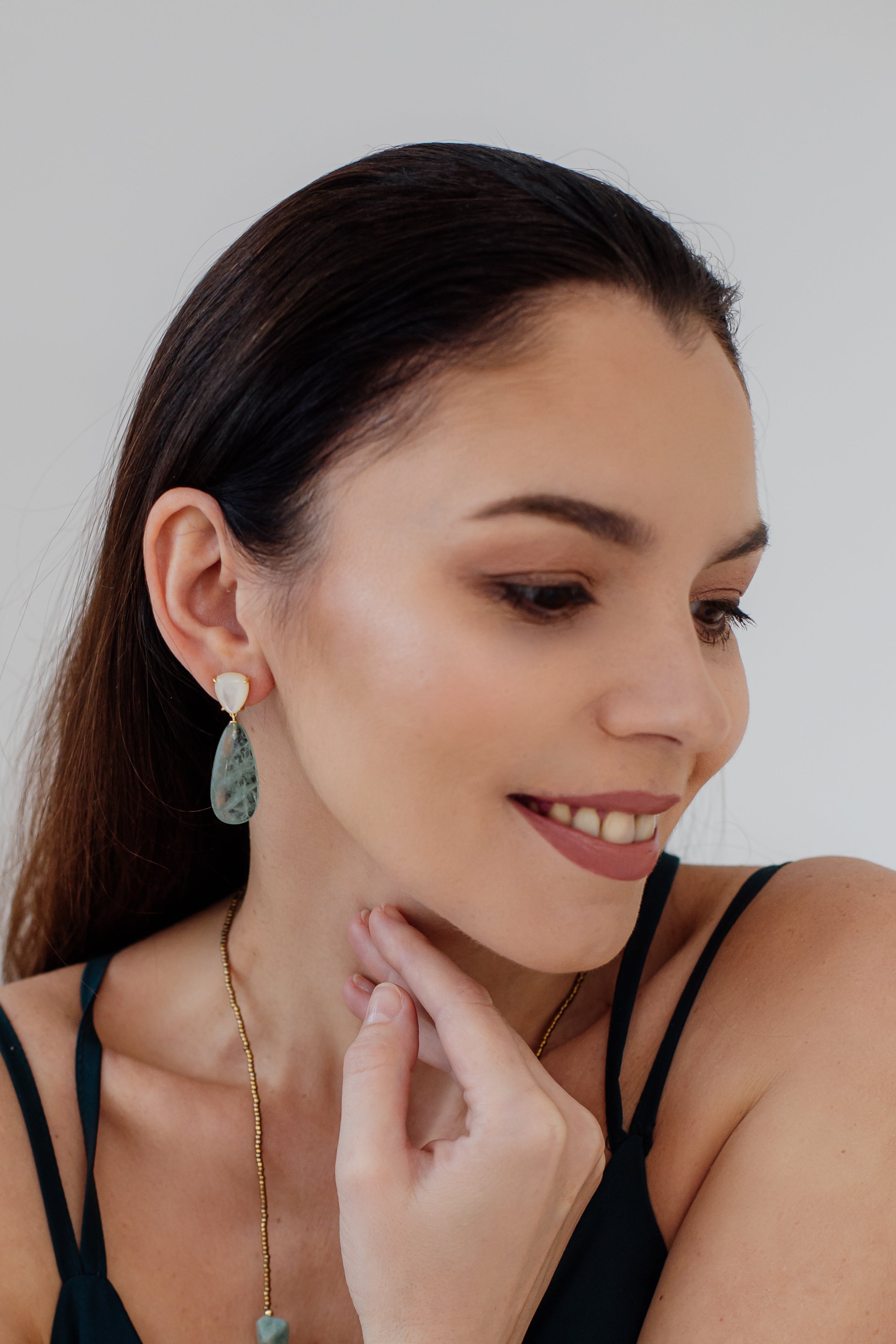 HELDERHEID & VERTROUWEN FLUORIET OORBELLEN