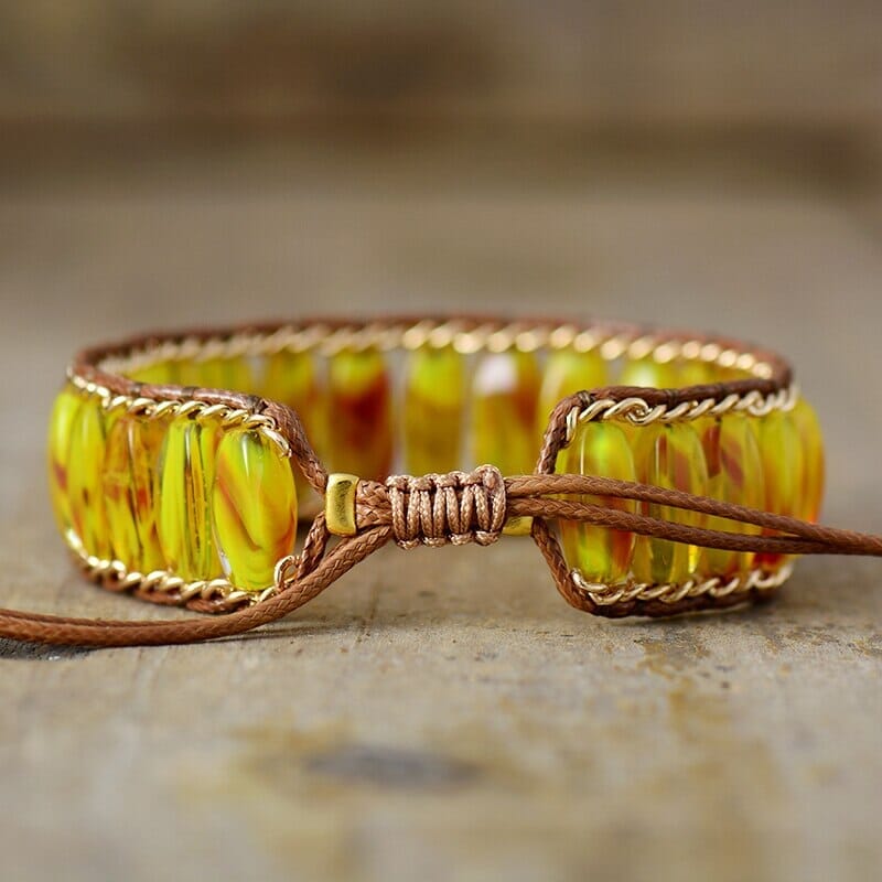 Oude Wijsheid Amber Armband