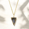 Soulful Reflections Labradoriet Gouden Ketting