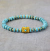 De Nepal Collectie Turkoois & Amazoniet Armbandenset