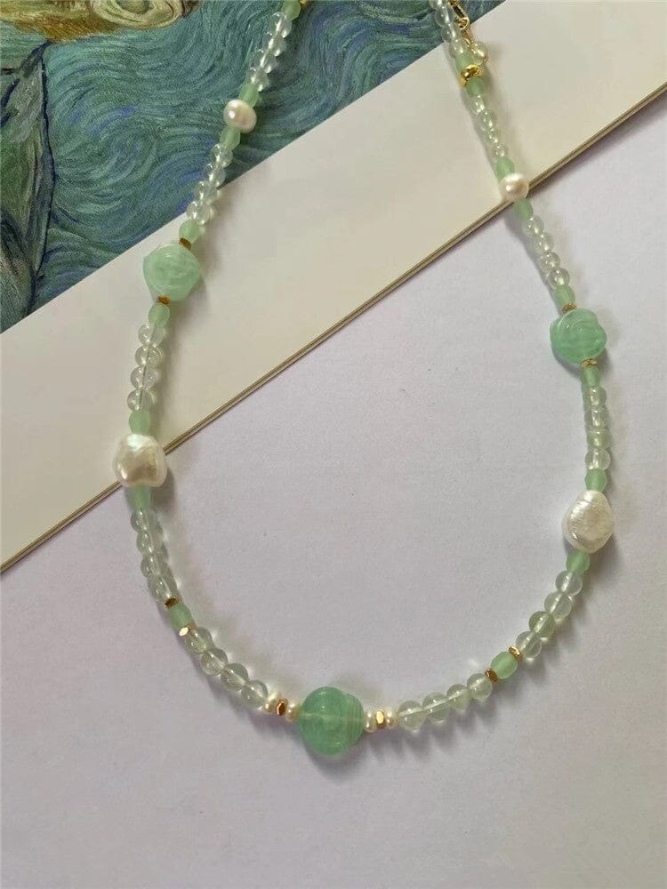 Tranquil Greens Natural Gemstone Set