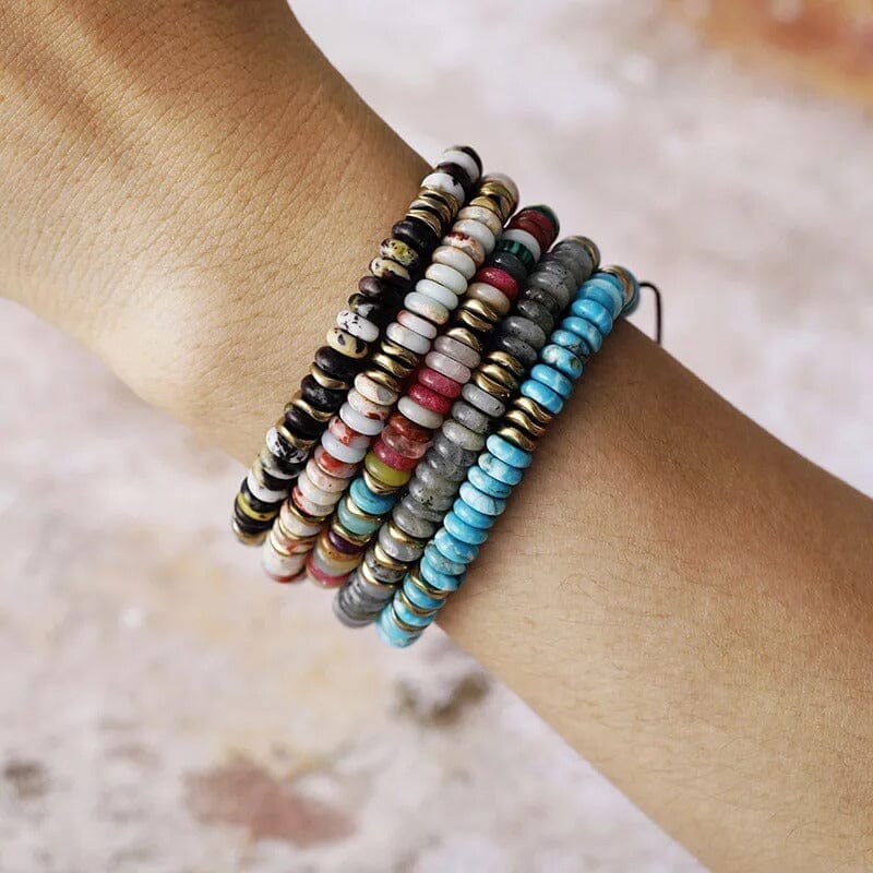 Levendige Balans Jaspis Armband Collectie