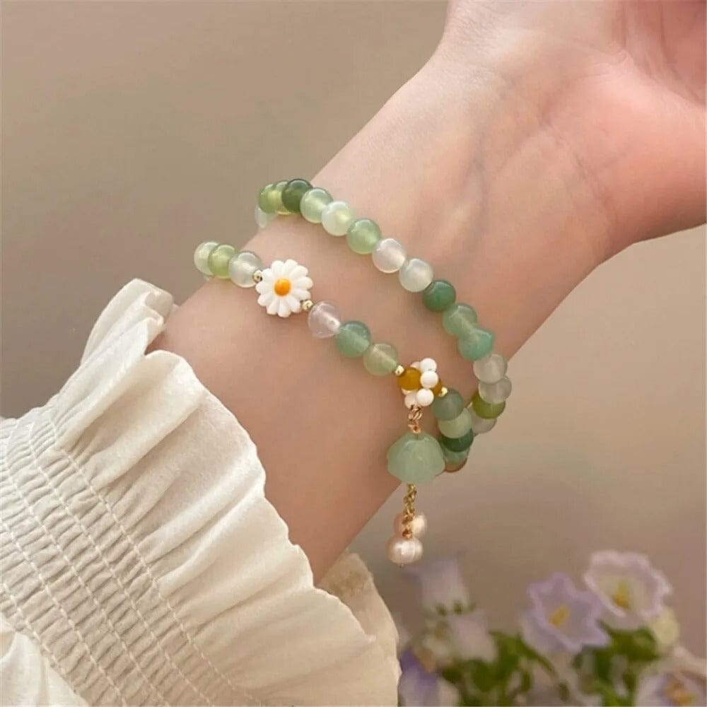 Emerald Bliss Natuurlijke Edelstenen Armband