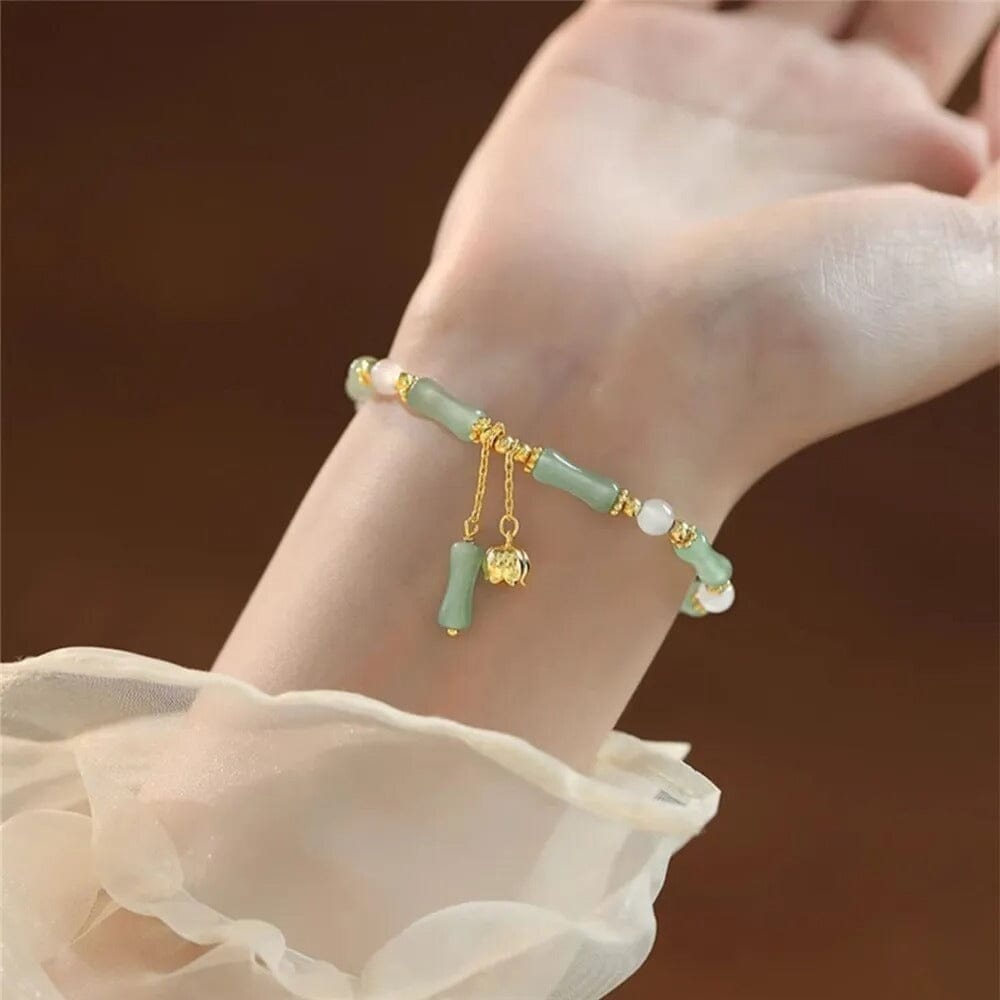 Harmonie van de Natuur Jade & Aventurijn Armband