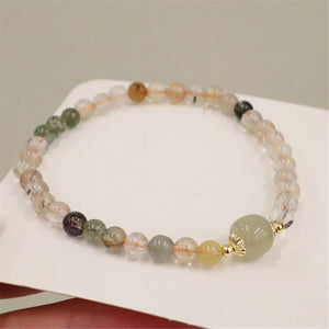 Ethereal Balance Natuurlijke Edelstenen Armband