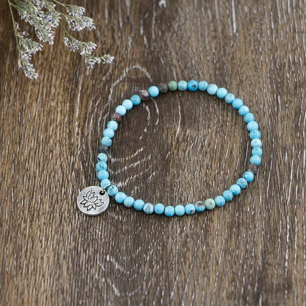 Tranquil Lotus Turkoois Armband