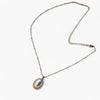 SCHITTERENDE VINTAGE PUUR GOUD & PAREL KETTING