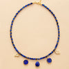 VOORSPOED HAMSA HAND LAPIS LAZULI KETTING