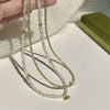 STRAKKE GENEZER PAREL & PERIDOT KETTING