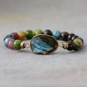 Etherisch Fortuin Labradoriet Armband