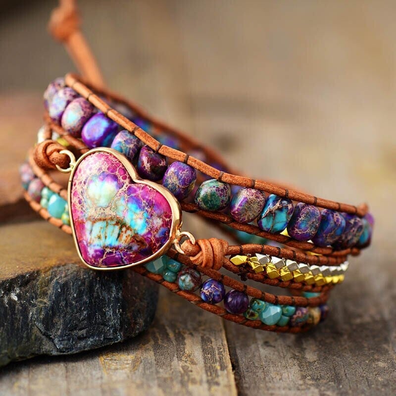 Voedende Liefde Jaspis Armband