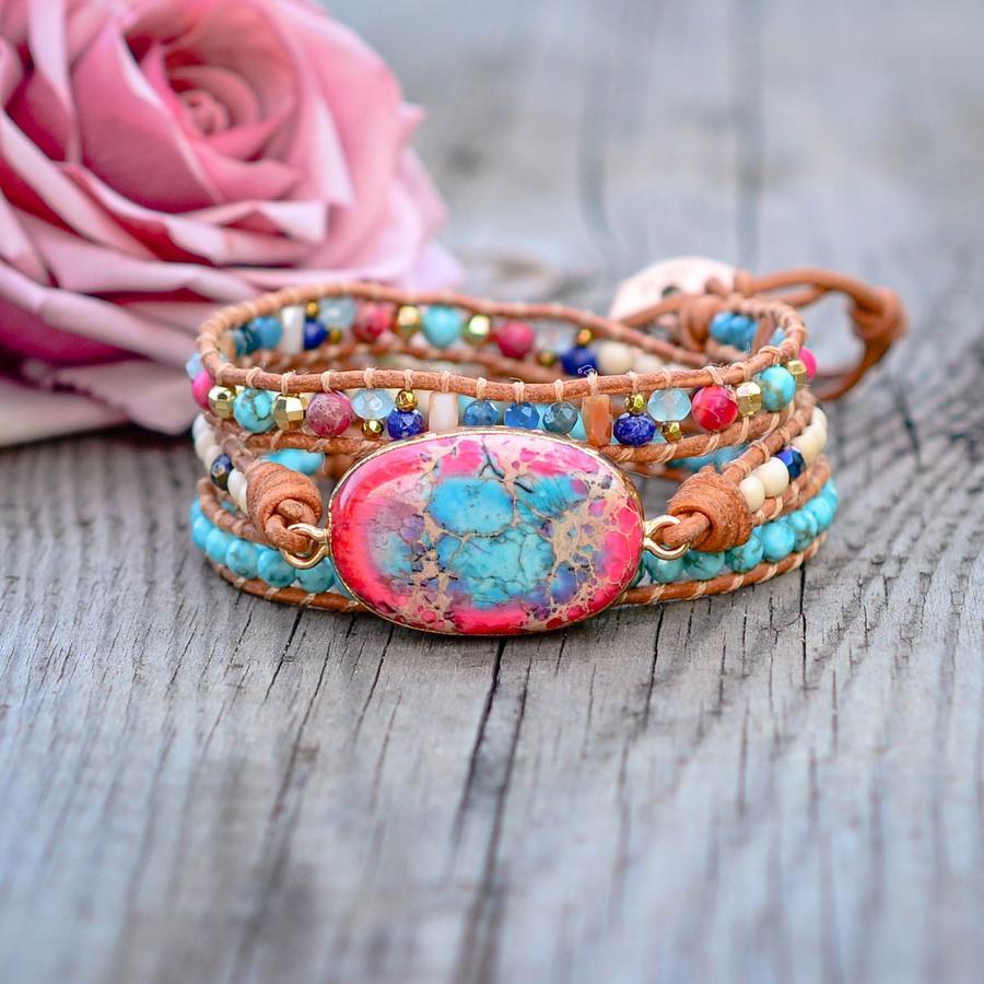 BOHO-CHIC HELENDE WIKKELARMBAND