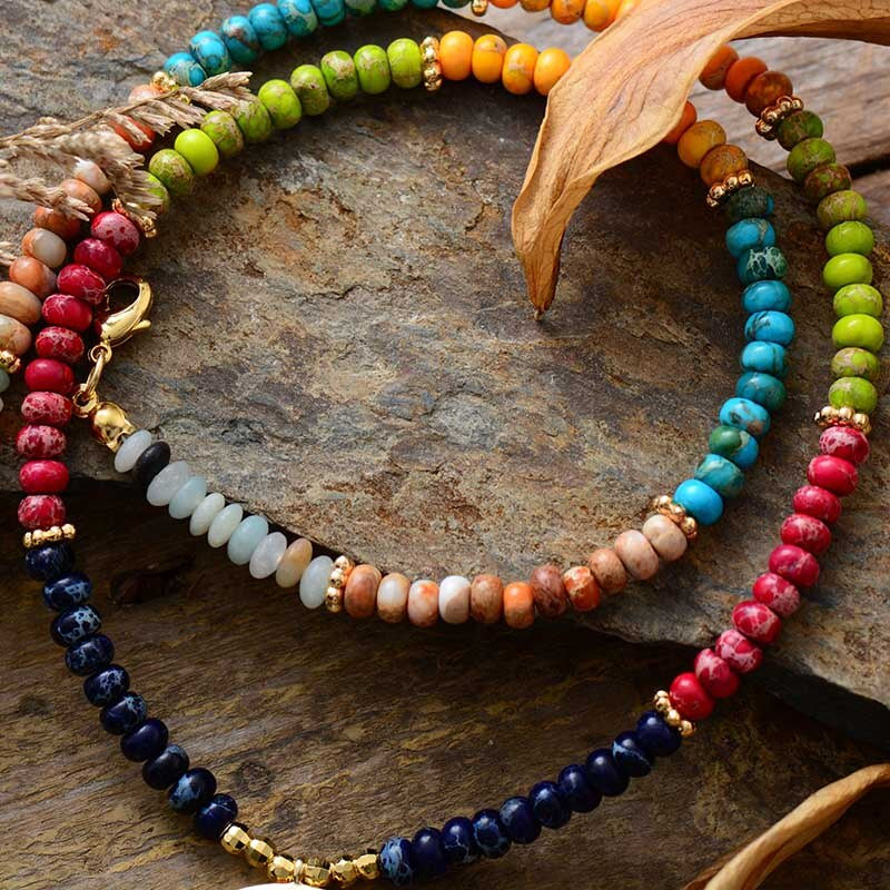 7 CHAKRA HALSBAND MAAN GENEZER