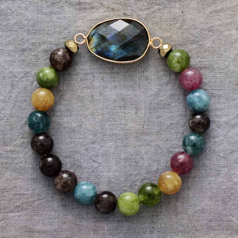 Etherisch Fortuin Labradoriet Armband