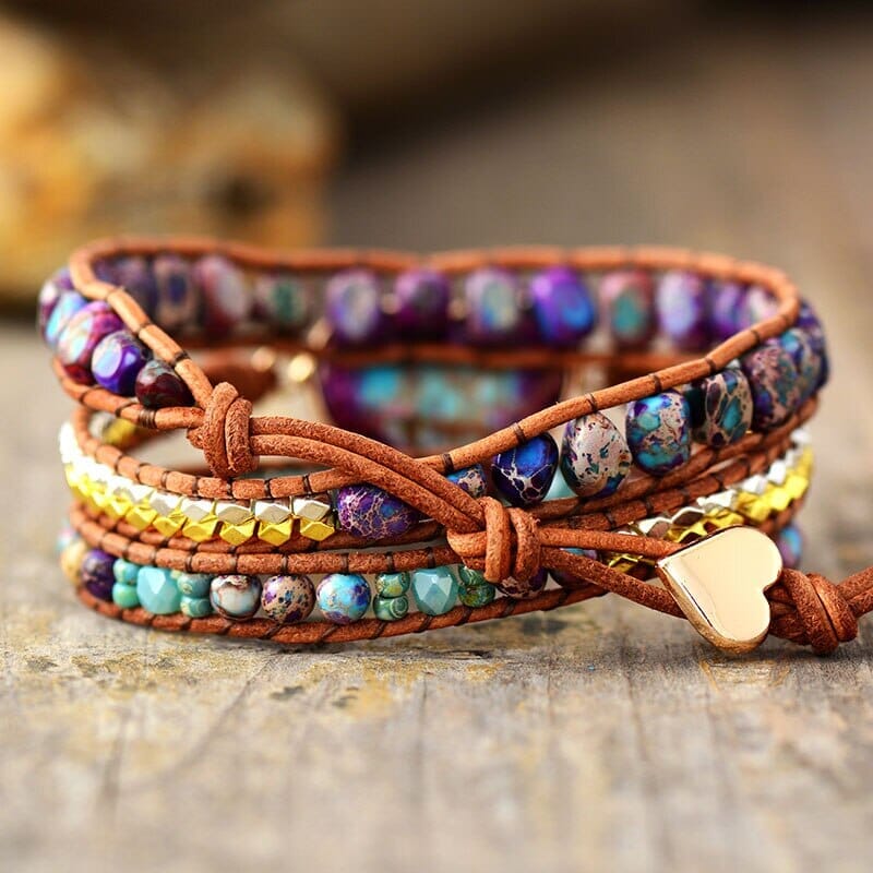 Voedende Liefde Jaspis Armband