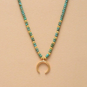 GOLDEN VISION BIJOUX HANGER KRAAL KETTING