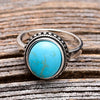 LUCINA - TURQUOISE ZEGENINGEN RING