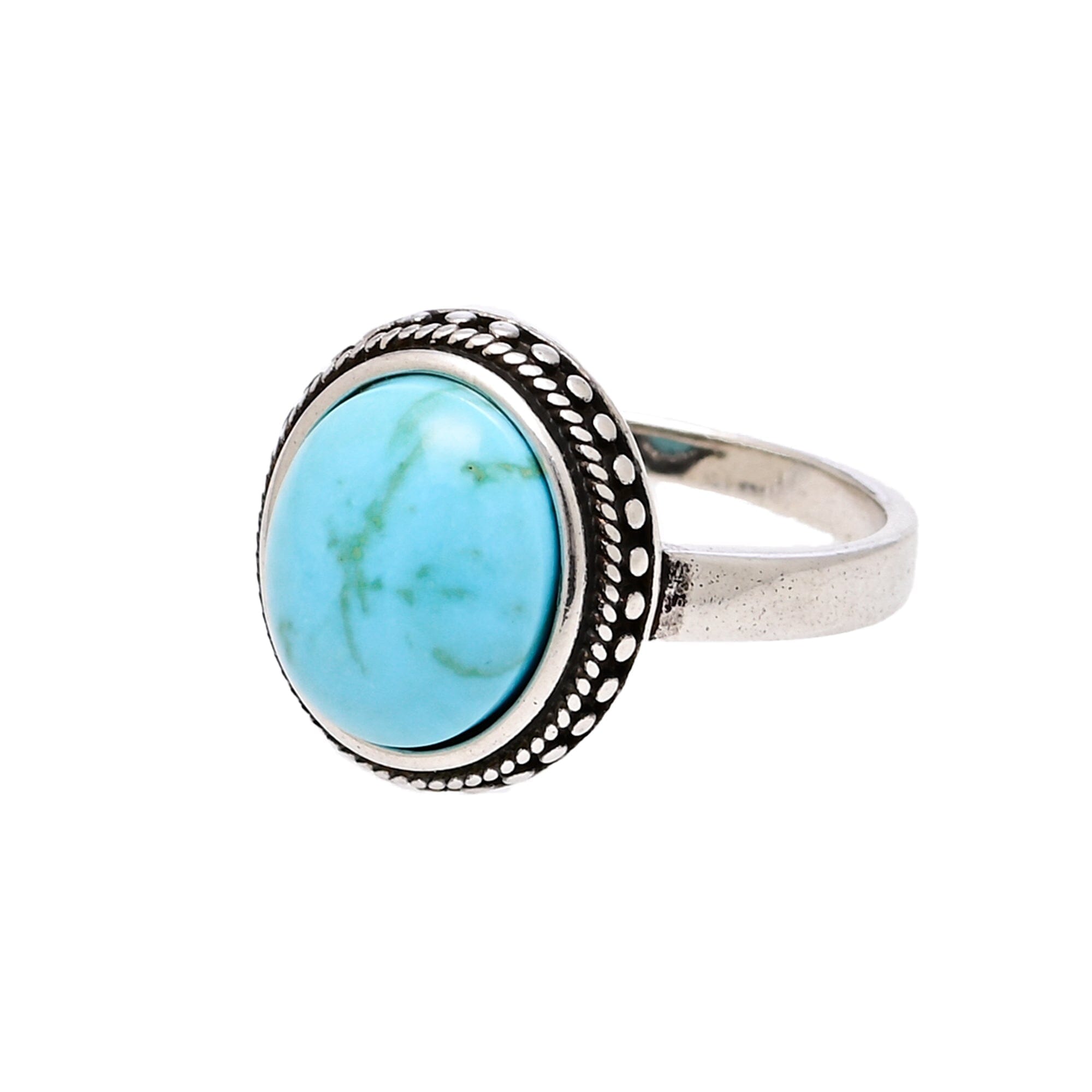 LUCINA - TURQUOISE ZEGENINGEN RING