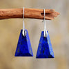 GEOMETRISCHE EDELSTEEN DESIGNER OORBELLEN