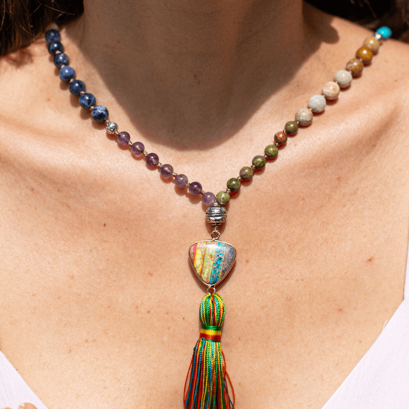 CHAKRA AMULET KETTING