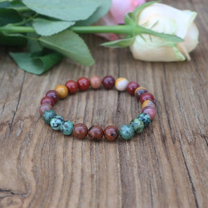 MOOKAITE AARDENDE MALA + ARMBAND SET