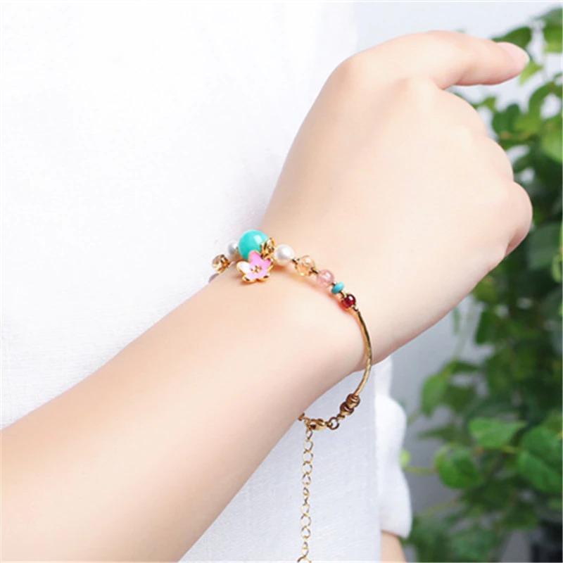 LOVABLE CHARM AARDBEI KWARTS ZILVEREN ARMBAND