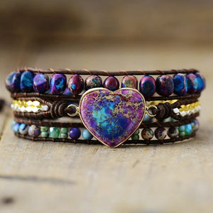 Voedende Liefde Jaspis Armband