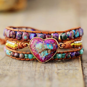 Voedende Liefde Jaspis Armband
