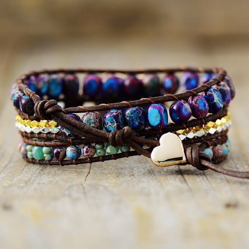 Voedende Liefde Jaspis Armband
