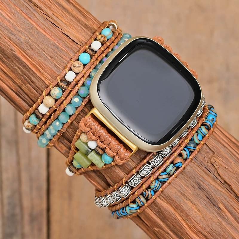 SERENE SEAS EMPEROR STEEN FITBIT HORLOGEBANDJE