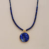 SCHITTERENDE RONDE LAPIS KETTING