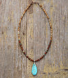 BESCHERMENDE TRIBAL JASPIS KETTING