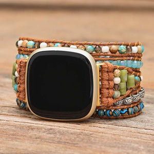 SERENE SEAS EMPEROR STEEN FITBIT HORLOGEBANDJE