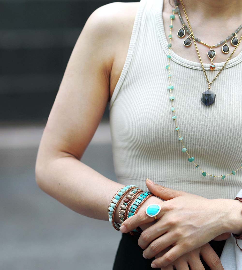 VINTAGE ALLURE LABRADORIET KETTING
