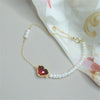NATUURLIJKE PAREL KLASSIEKE 'LOVERS' ARMBAND