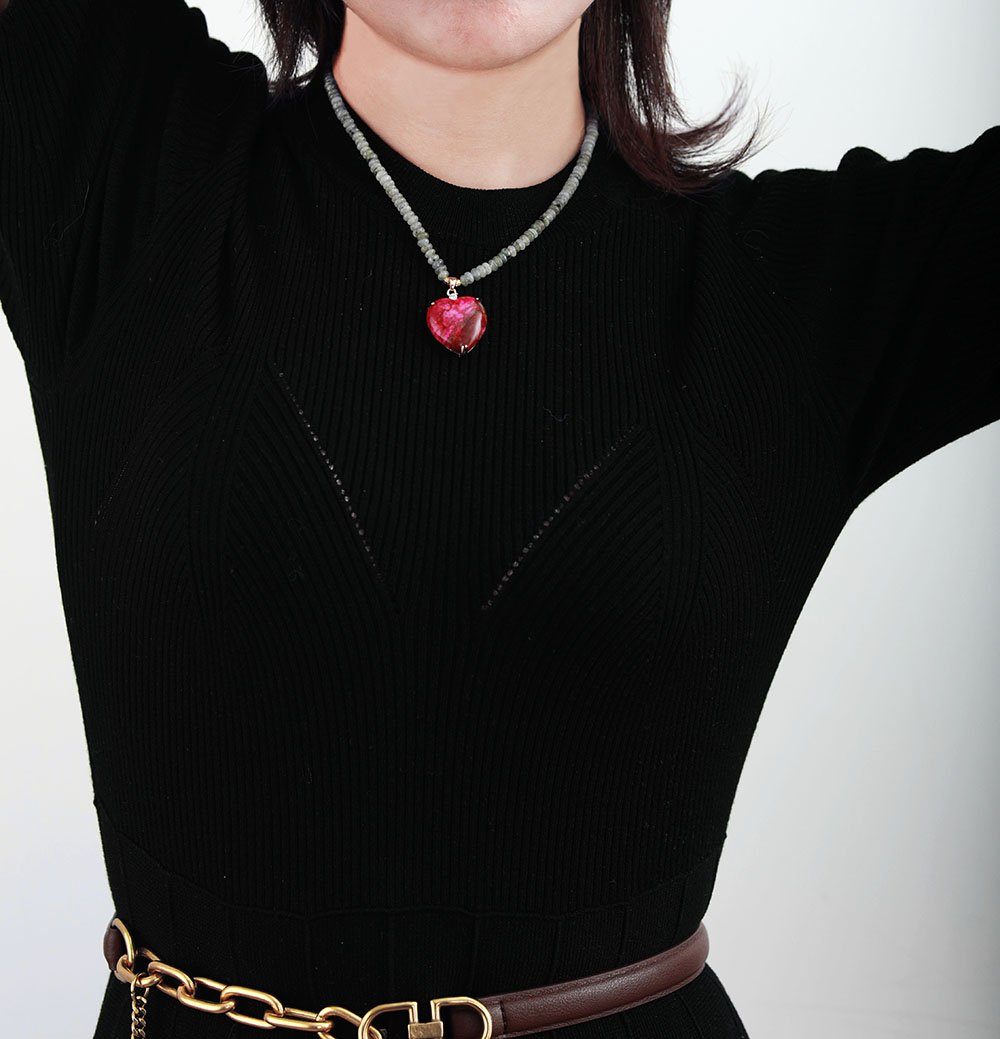 HELENDE HART KRALENKETTING