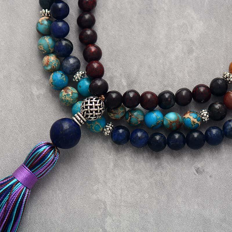 108 KRALEN SPIRITUELE VERLICHTING MALA KETTING