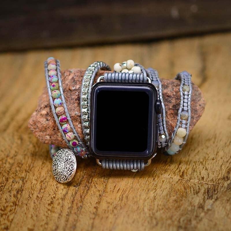 HELENDE EN BESCHERMENDE TURKOOIS APPLE HORLOGEBANDJE