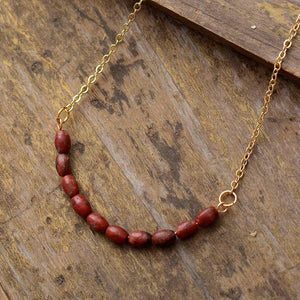 NATUURSTEEN MALA KETTING KETTING